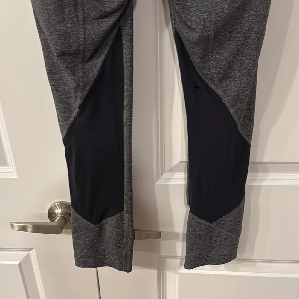 Worn Lululemon Gray Leggings size 4